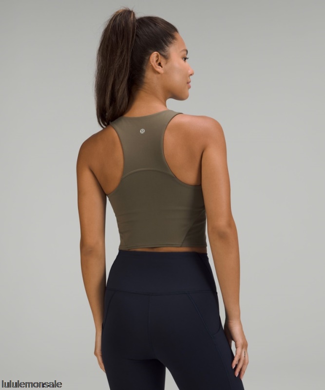 Lululemon Damen DELULU305 | Carob Brown Belebendes Trainings-tanktop